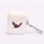 For Apple Airpod White Case, Abstract Bird 1