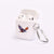 For Apple Airpod White Case, Abstract Bird 1