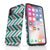 Blue And Grey ZigZag Protective Phone Case