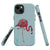 Vintage Flamingo Protective Phone Case