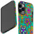 Retro Floral Design Protective Phone Case