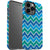 Blue And Green Waves Protective Phone Case