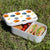 Lunch Box Food Container Snack Picnic Authentic Wood Strap Cutlery Doggie