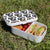 Lunch Box Food Container Snack Picnic Authentic Wood Strap Cutlery Dogs