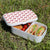 Lunch Box Food Container Snack Picnic Authentic Wood Strap Cutlery Mini Harts