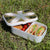 Lunch Box Food Container Snack Picnic Authentic Wood Strap Cutlery Ways