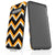 Black And Orange ZigZag Protective Phone Case