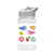 Water Bottle 500ml with Straw and Handle Drink Bottle, Joyfull Nature