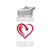 Water Bottle 500ml with Straw and Handle Drink Bottle, Way of Heart
