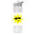 Water Bottle 750ml with Straw and Handle Drink Bottle, Smiling Sun